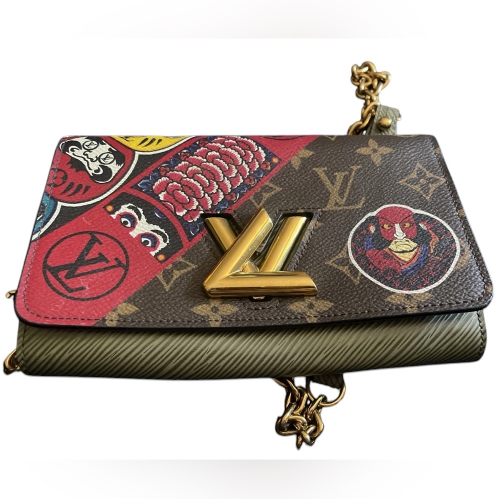 Louis Vuitton Twist RARE Kabuki Limited Edition Multicolor Chain Crossbody